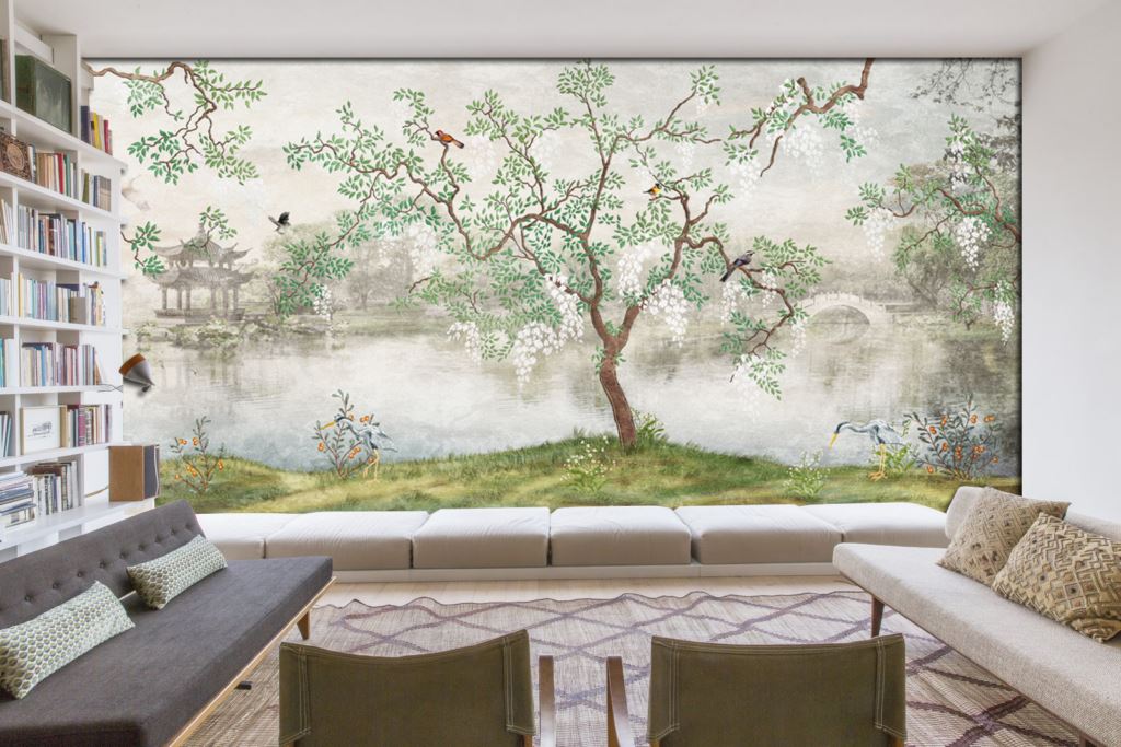 Wall Murals  Paradise Lost  Blackpop  Designer Wallpaper Luxury Fabric   Bespoke Furniture