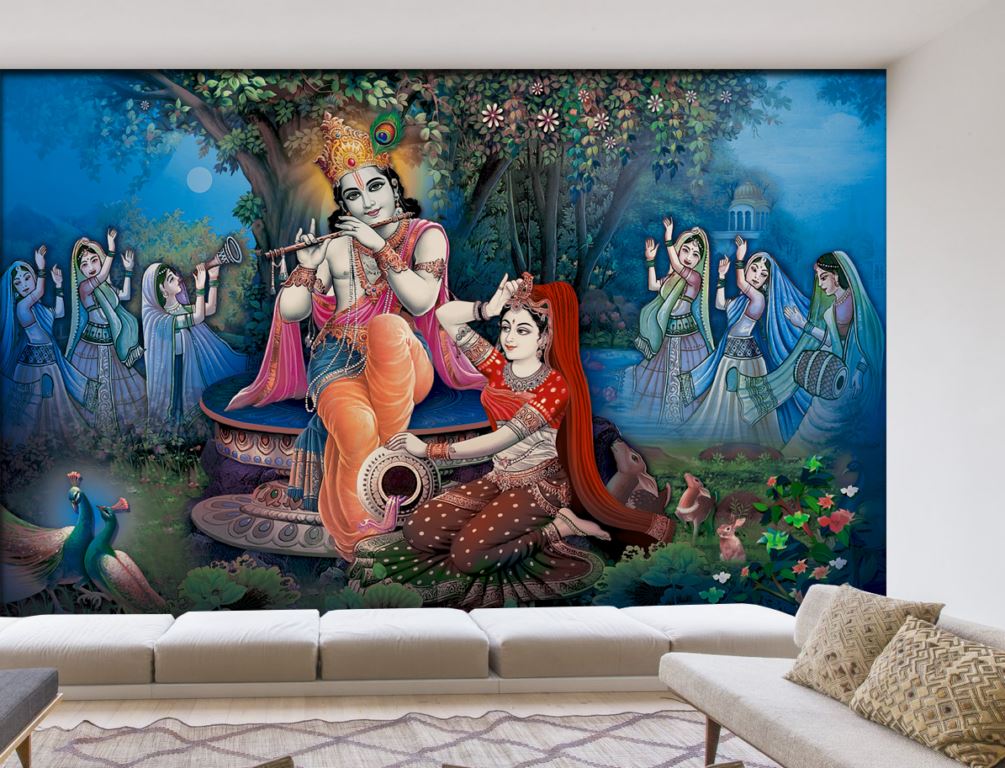 Religion Spiritual Designer Wallpaper Home Decoration Prayer Room Religious Wall Murals Pictures Photos Coverings Shop Online Offer Best Price